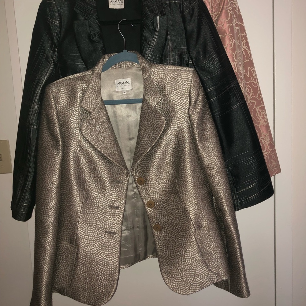 3 For Price of 1! Armani collection Jacket/blazers-perfect condition.